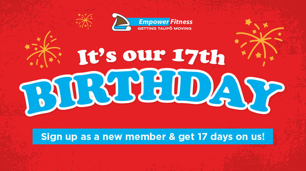 It's our 17th birthday! Sign up this month and get 17 days on us.
